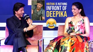 Shah Rukh Khan Hilarious Comments On Hrithik Roshan | Deepika Padukone | Pathaan Success Meet