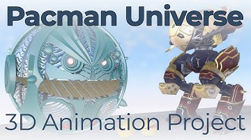 Pacman Universe – Advanced Robotic Characters | 3D Animation