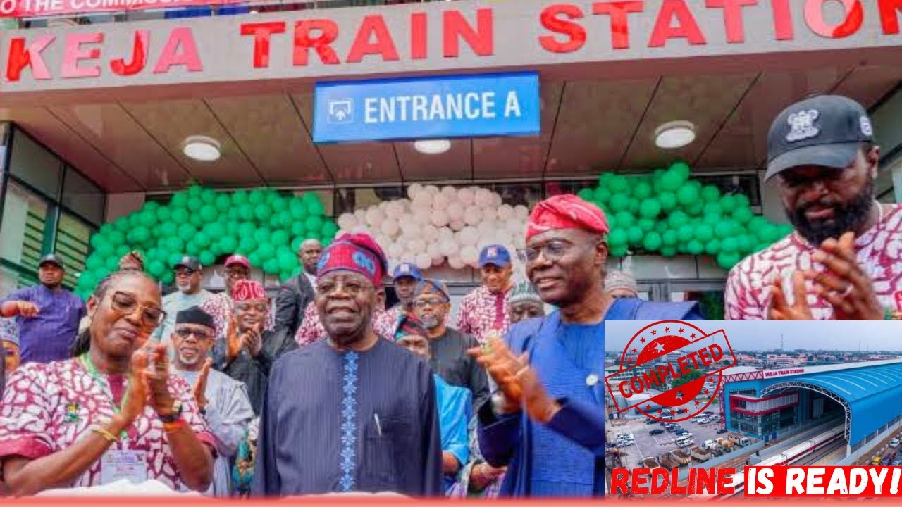 Lagos Redline Metro Rail Project is commissioned