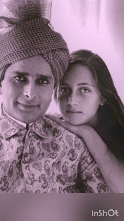 Bollywood Actor Shashi kapoor # With his Beautiful Daughter Sanjana kapoor...
