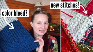 🧶Vintage Knit Sweater, Crazy Quilting Progress & New Stitches 🧵 - Cozy Winter Craft Wrap-Up by Shannon Makes 17,828 views 3 months ago 45 minutes