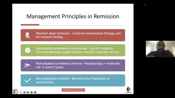 “Pseudopolyps and Strictures in Ulcerative Colitis” - Dr Shaun Temmers