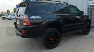 Toyota 4Runner 4th Gen leveling kit part 2, the easier way to lift the rear