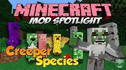Minecraft Mods: Creeper Species [Forge][1.6.4/1.7.2]  - Durasi: 7:03. 