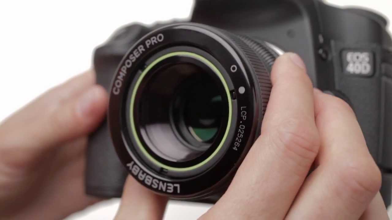 Lensbaby Composer Pro with Double Glass Optic - YouTube