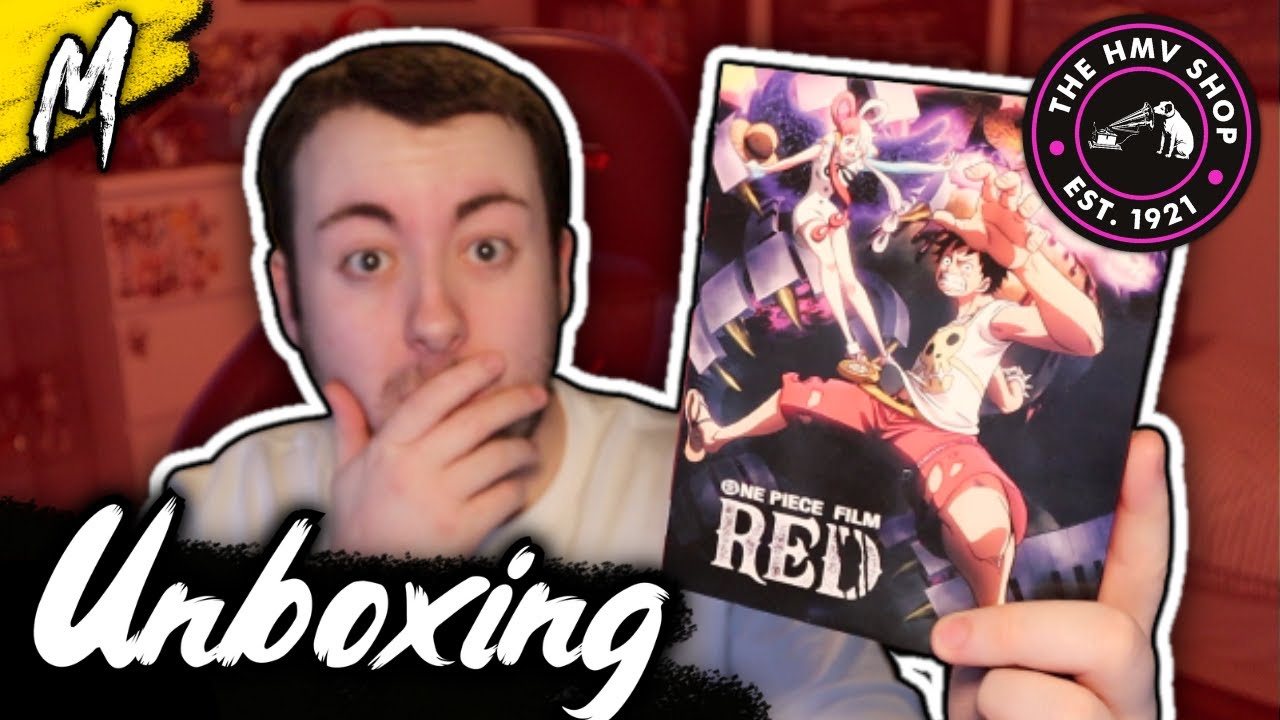 Unboxing One Piece Film Red Blu-ray 