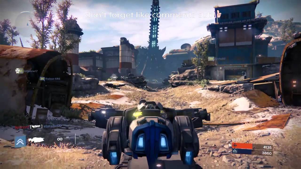 Destiny DLC the dark below gameplay on map (skyshock)