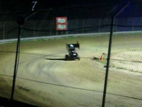 Micro Sprint Racing Wayne County Speedway Feature - YouTube