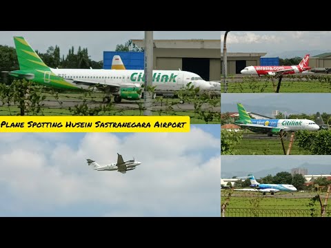 SPOTTING PLANE HUSEIN SASTRANEGARA AIRPORT