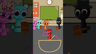 New Colour Match Puzzle Challenge With Cl Oren X Pinki Incredibox Sprunki