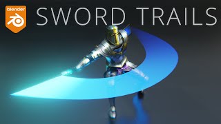 Procedural Sword Trail Effect | Blender Tutorial