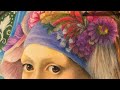 (仕上げ！)大人の塗り絵コンテスト応募作品！フェルメール編塗ります〜 Vermeer's coloring book