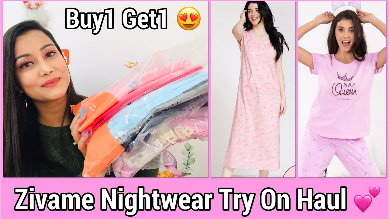 zivame buy 1 get 1 night dress