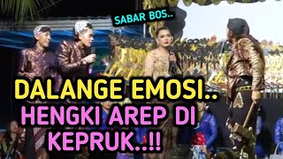 PERCIL DALANGE EMOSI HENGKI AREP DI PALU