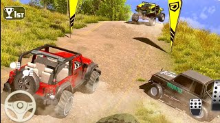 Hill Climb Driving Offroad SUV 2020 - Mobil Balap Offroad Simulator - Android Gameplay screenshot 2