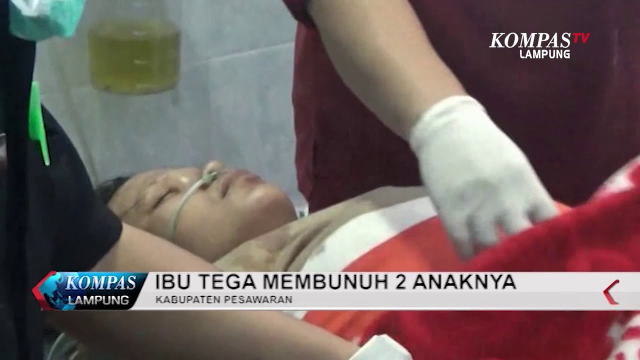 IBU TEGA BUNUH 2 ANAK KANDUNGNYA