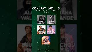 JOOX Top Music Awards Malaysia (Mid Year) 2021: Top 5 Artistes International Winners