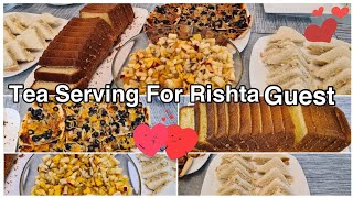 What We Serve Guest To Come For Rishta | Tea Time Idea For Guest | Simple Tea Time Menu screenshot 3