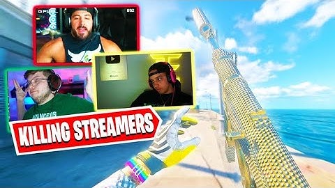 USING MOVEMENT TO KILL TWITCH STREAMERS IN WARZONE (BOTH POV