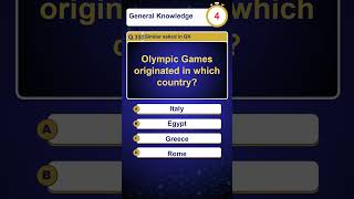 Olympic Games Origin Country
