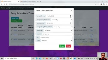 validasi data dan form input part 2 (modul 6)