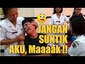 SUNTIK VAKSIN MR, TANGIS DAN TAWA ... SERUNYA IMUNISASI MR DI SMK DUTA BANGSA !!! (HD)