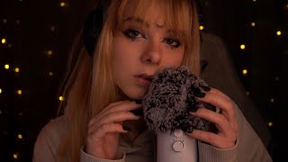 ASMR | 3 HOURS Most Gentle Whispering & Fluffy Mic Sounds for Deep Sleep