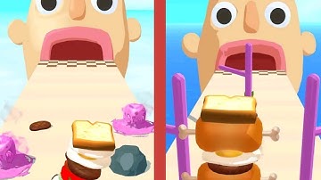 Sandwich Runner | All Levels Game Mobile Walkthrough Pro Update iOS, Android