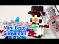 2014 MINIATURE &#39;LEGO&#39; SNOWMAN  by Microblox - Festive Special Part 1