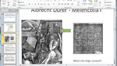 Magic Squares Part 1 Lecture