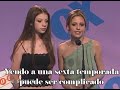 Sarah Michelle Gellar y Michelle Trachtenberg Entrevista en los Teen Choice Awards 2001 Sub Español