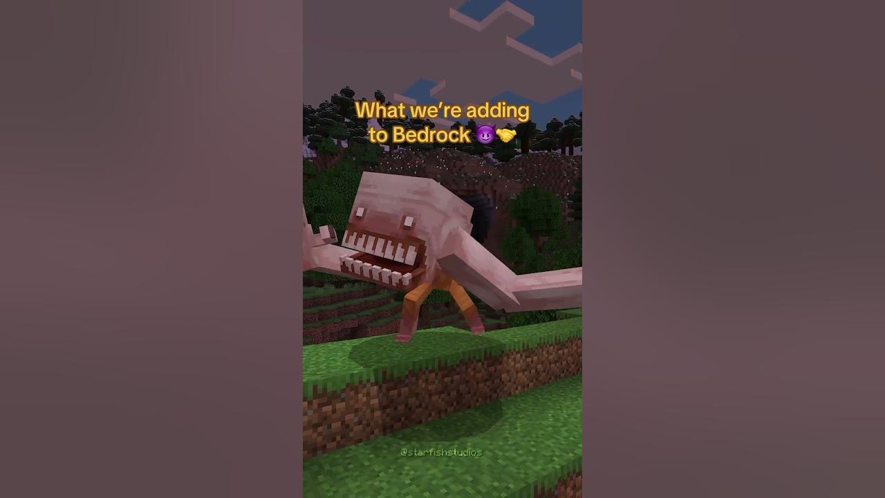 Vanilla Minecraft Mobs vs Ours #bedrock