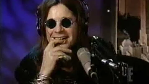 Ozzy Osbourne and Marilyn Manson together on Howar...