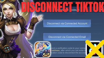 How to Disconnect Your TikTok from Mobile Legends | Full Guide 2025