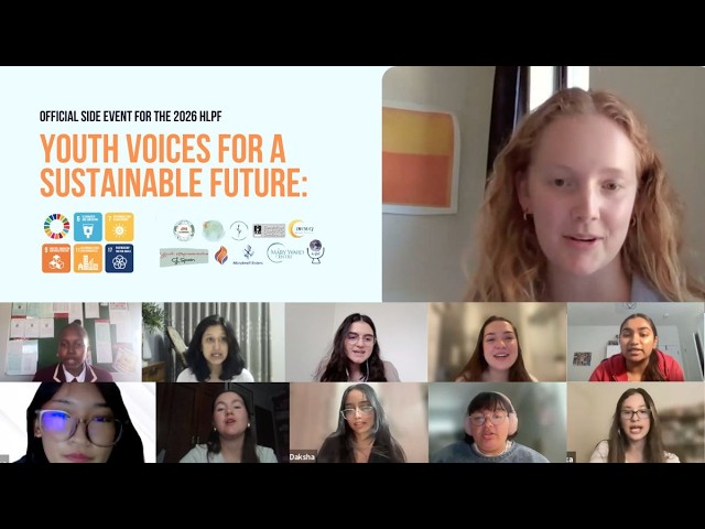 Youth Voices for a Sustainable Future: Young People Leading the Conversation on Sustainable Development