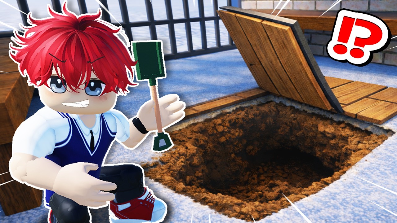 アリチュ必ずプロフ必読質問逃げNG Captured in a prison with strict guards!? Roblox: Escape by