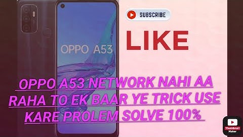 oppo A53 network problem,Call drop, no network coverage,oppo A53 reset network settings