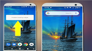 How to Fix Problem Loading Widget Error in Android