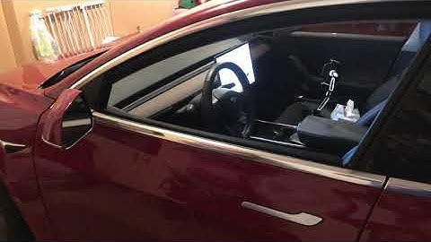 Windows Close on Lock with the new Tesla Software Update