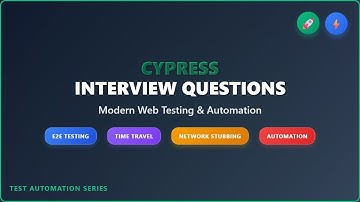 Cypress Interview Questions 2025 - E2E Testing & Time Travel Debugging Guide