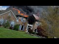 4 alarm upper freehold nj structure fire 04/22/21