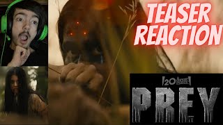 Hulu PREY Predator Prequel Teaser Trailer REACTION *THIS LOOKS INTERESTING!!!*