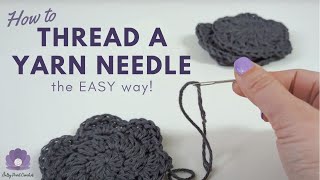 How To Use Needle Threaders (For Yarn Or Thread!): Fiber Flux Minute Makes  