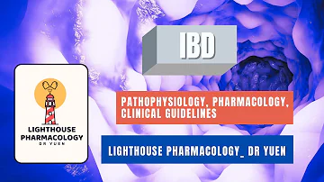 Pharmacology in Inflammatory bowel disease (IBD) | Mechanism of action