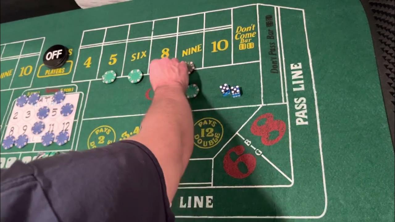 Low Bankroll Aggressive 220 Strategy (Smart?) craps inside 