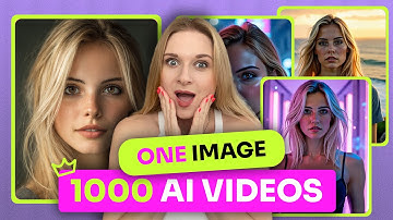 I Generated 1000 Videos of AI consistent character from ONE Image (Full Workflow)