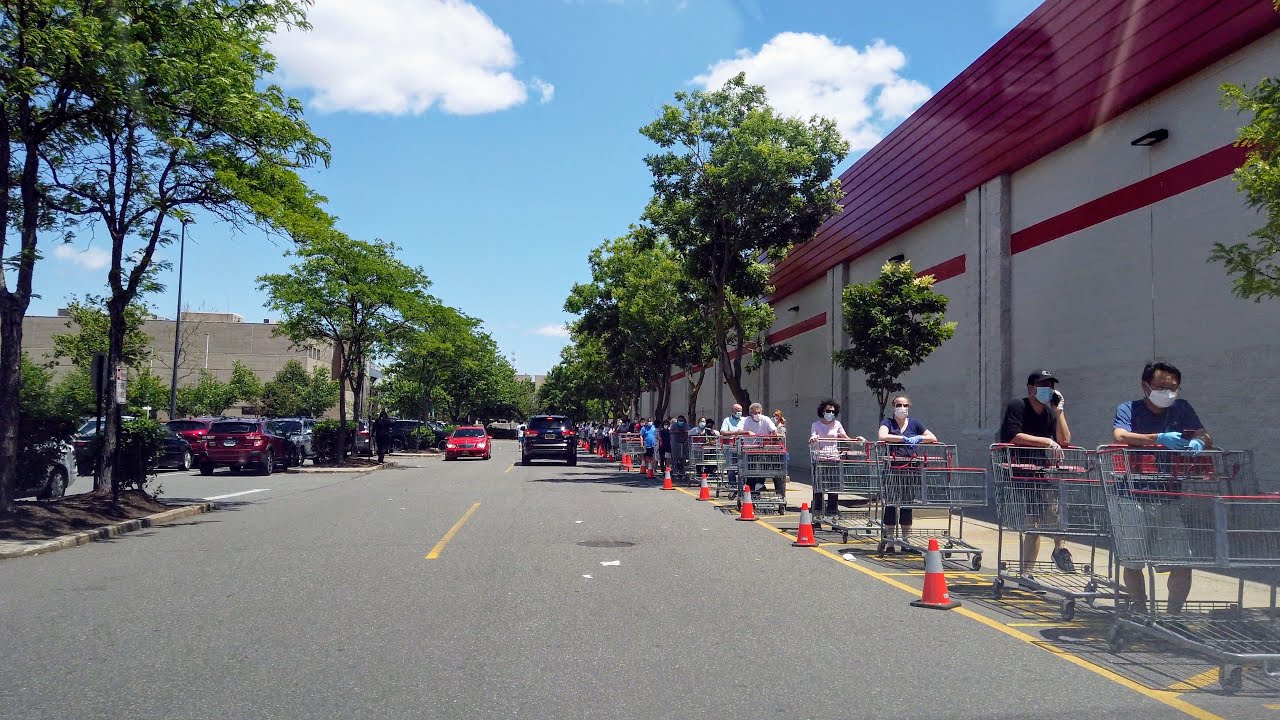 Long Island Grocery Drive to Costco during Pandemic (June 2020) [4K