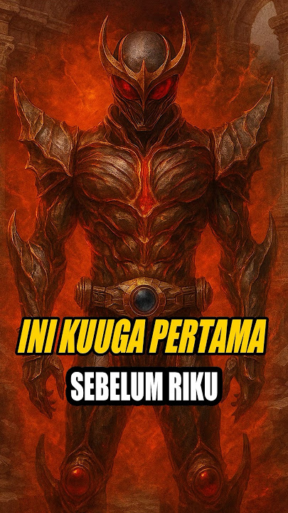 KUUGA PERTAMA BUKAN RIKU?! Fakta Mengejutkan dari Novelnya! #shorts