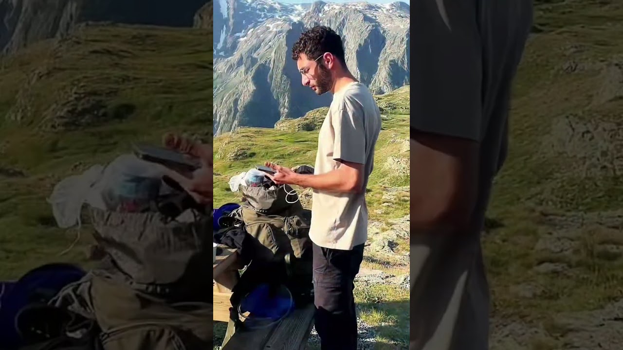 Trekking dans les  alpes  et finish à la Yechiva de Grenoble vidéo complète sur you tube