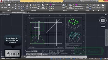 AutoCAD Orthographic Part-1